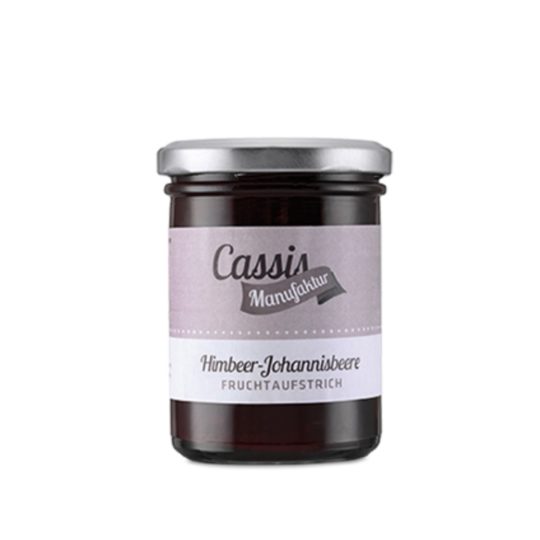 Himbeer Johannisbeere Fruchtaufstrich Cassis Manufaktur