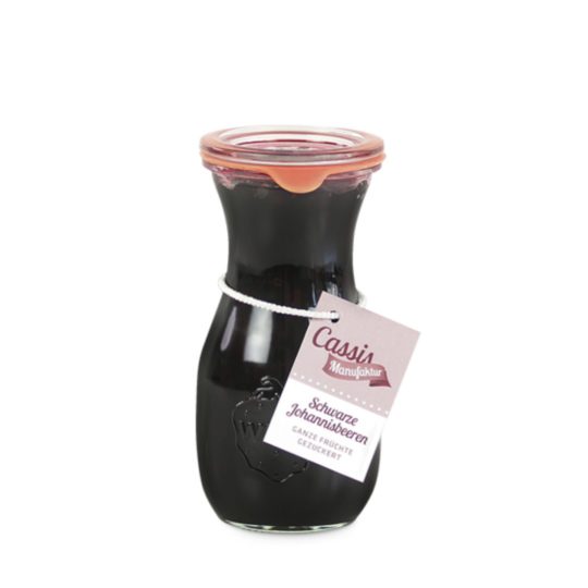 Schwarze Johannisbeeren Cassis Manufaktur