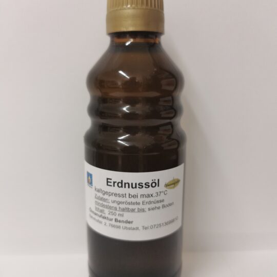 Erdnussöl