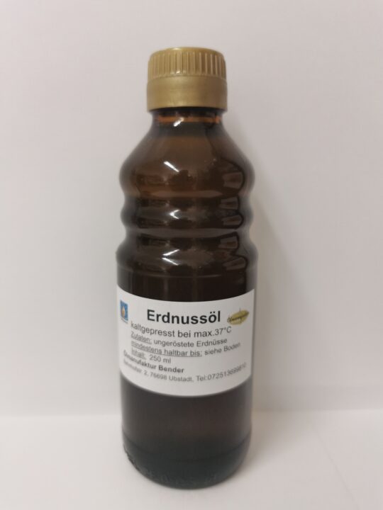 Erdnussöl